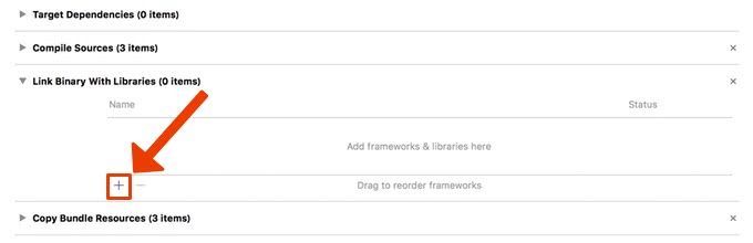 Link binaries